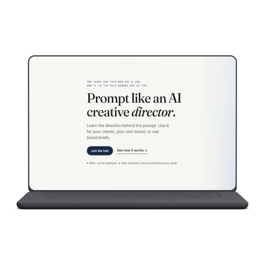Prompt like an AI creative director - The AI Creators Hub